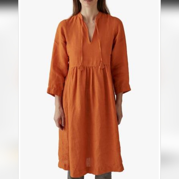 TOAST Dresses Toast Garment Dyed Linen Dress Poshmark